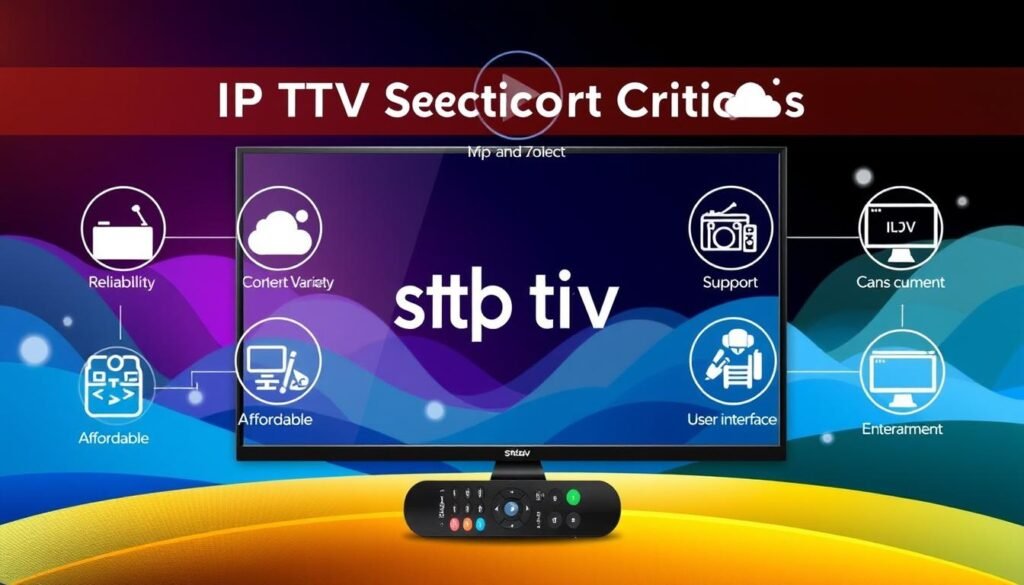 Critères de sélection fournisseur IPTV